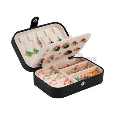 JOYERO RYBIU BE32210 ESTUCHE FUNCIONAL JOYAS EN + REGALO AGENDITA NEGRO