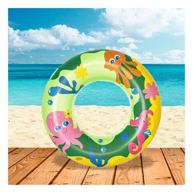 COLCHON RYBIU DE JUEGO PISCINA VERDE MOD.36113 + LIGAS DE REGALO