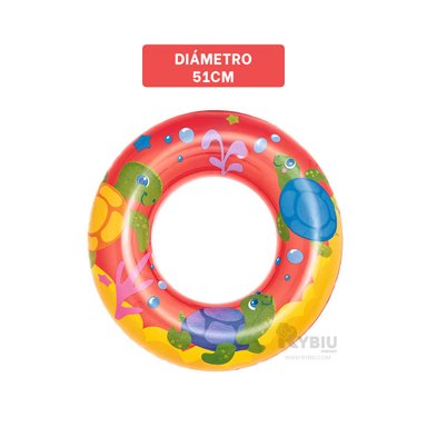 INFLABLE RYBIU DE TIBURONES ROJO MOD.36113 + ENVOLTORIO DE REGALO