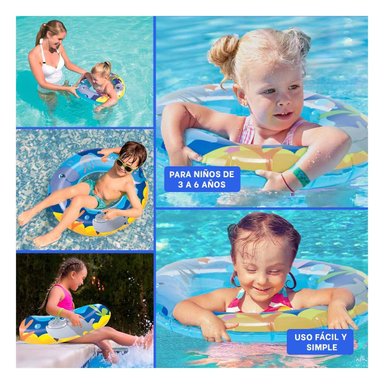 COLCHON RYBIU PARA NADAR AZUL MOD.36113 + POST IT ADHESIVOS