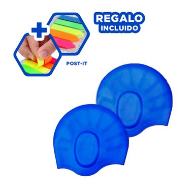 ACCESORIO PISCINA RYBIU MG-ED06 AZUL COFIA UTIL NADAR + BANDERITAS ADHESIVAS