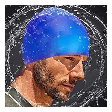 GORRA INFANTIL RESISTENTE EN AZUL Y+ENVOLTORIO DE REGALO