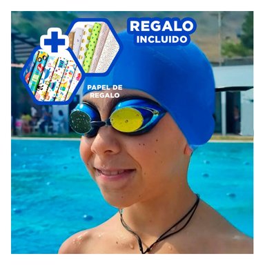 GORRO RYBIU MG-ED06 AZUL ELEGANTE AJUSTE PERFECTO + PAPEL REGALO