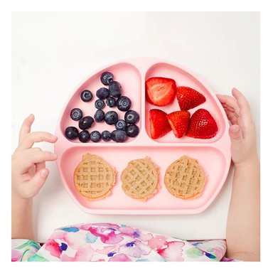 TAZON RYBIU DINAMICO BEBE 3 DIVISIONES ROSADO + LIGAS REGALO