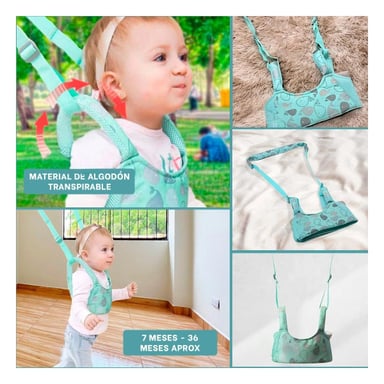 ANDADOR RYBIU BE32166 VERDE AGUA BEBE + LIGAS REGALO - 5