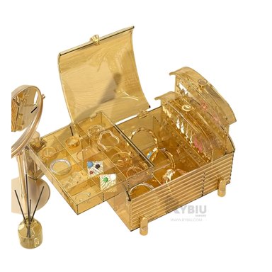 BAÚL RYBIU BE32229 AMARILLO CLARO COMODO ANILLOS + REGALO AGENDITA