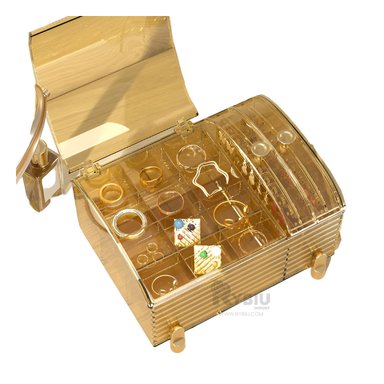 BAÚL RYBIU BE32229 AMARILLO CLARO PRACTICO COLORACION + ENVOLTORIO REGALO