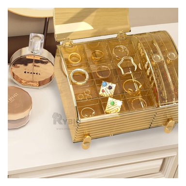 ORGANIZADOR RYBIU BE32229 AMARILLO CLARO VERSATIL BAUL + PAPEL REGALO