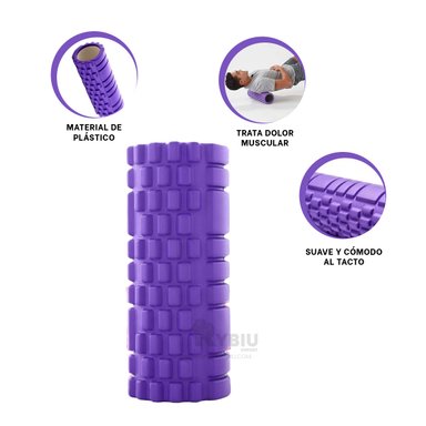 RUEDA RYBIU DE29532 LARGO 29CM EJERCITAR MUSCULOS MORADO + GIFT STICKERS