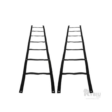 ESCALERA RYBIU DE30296 40CM PRACTICA Y SEGURA NEGRO + GIFT STICKERS