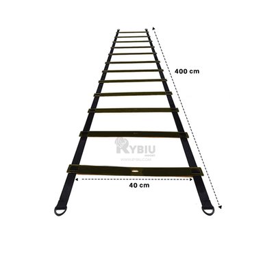 ESCALERA RYBIU DE30295 40CM UTIL 12 PASOS NEGRO + REGALO LIGAS PEINAR