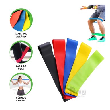 CINTA RYBIU DE30514 FORTALECIMIENTO MULTICOLOR + REGALO AGENDITA