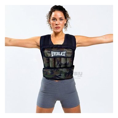 CHALECO RYBIU 10KG VERDE CROSSFIT CIERRE TIPO VELCRO EN