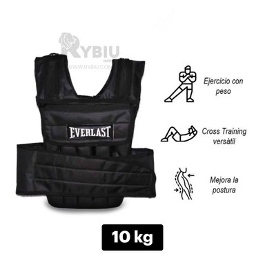 LASTRE RYBIU 10KG NEGRO CROSSFIT UTIL + REGALO LIGAS PEINAR