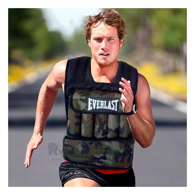 CHALECO RYBIU 10KG VERDE DURADERO RESISTENCIA + REGALO AGENDITA