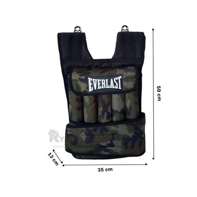 CHALECO RYBIU 10KG VERDE DURADERO RESISTENCIA + REGALO AGENDITA - 5