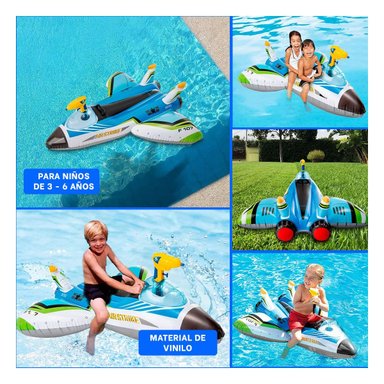 COLCHON RYBIU DE AIRE PARA NATACION 57536NP + POST IT ADHESIVOS