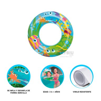 INFLABLE RYBIU MAYOR DIVERSION CELESTE MOD.36013 + GIFT STICKERS