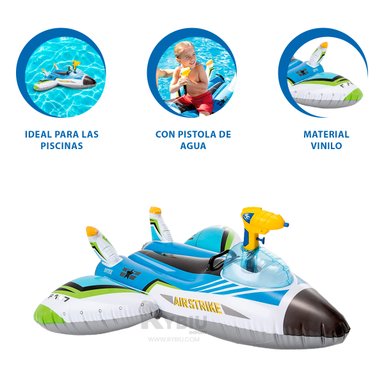 INFLABLE TRANSPORTABLE Y LIGERO AZUL Y+GIFT MINIAGENDA