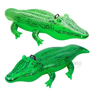 SALVAVIDAS RYBIU 58562NP VERDE LIGERO DISEÑO COCODRILO + GIFT STICKERS - 4