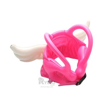INFLABLE RYBIU YYQ-E1001 ROSADO CON BOYA + BANDERITAS ADHESIVAS