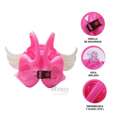CHALECO SALVAVIDAS RYBIU YYQ-E1001 ROSADO EN + REGALO AGENDITA