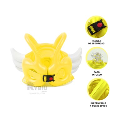 CHALECO RYBIU YYQ-E1001 AMARILLO UTIL ANGEL + ENVOLTORIO REGALO