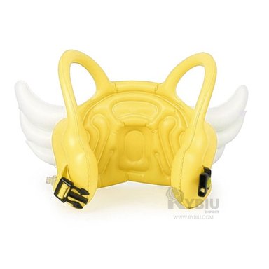 INFLABLE RYBIU YYQ-E1001 AMARILLO CON BOYA + BANDERITAS ADHESIVAS