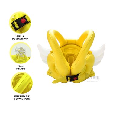 CHALECO SALVAVIDAS RYBIU YYQ-E1001 AMARILLO EN + REGALO AGENDITA