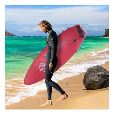 LONGBOARD ERGONOMICO EN ROJO 7'' Y+REGALO STICKERS