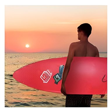 LONGBOARD RYBIU ST-6 ROJO DEPORTES 6' + ENVOLTORIO REGALO