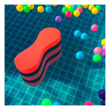 FLOTADOR RYBIU MG-2410A AZUL ROJO APOYO PIERNAS + GIFT MINIAGENDA