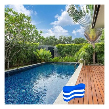 FLOTADOR RYBIU MG-2410A AZUL APOYO PIERNAS + GIFT MINIAGENDA