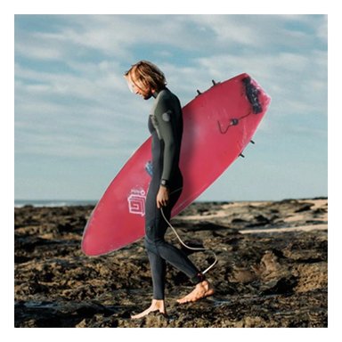 LONGBOARD RYBIU ST-7 ROJO 7 PIES AERODINAMICO + GIFT MINIAGENDA