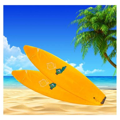 LONGBOARD DEPORTES EN AMARILLO 8 PIES Y+ENVOLTORIO DE REGALO