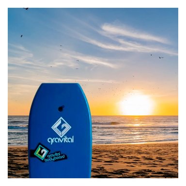 TABLA RYBIU GR-33 AZUL AERODINAMICA DEPORTIVA + ENVOLTORIO REGALO