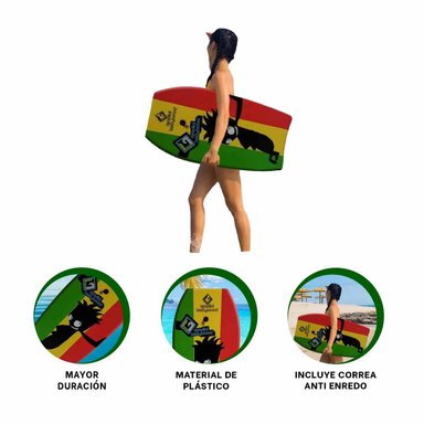 TABLA NATACIÓN RYBIU GR-37 AERODINAMICA MULTICOLOR + GIFT STICKERS - 3
