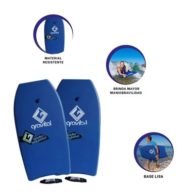 FLOTADOR NATACIÓN RYBIU EVA-40 AZUL + REGALO LIGAS PEINAR - 3