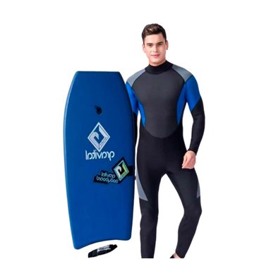 TABLERO NATACIÓN RYBIU 40 AZUL + ENVOLTORIO REGALO - 2