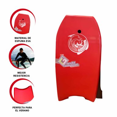 TABLA RYBIU INNOVADORA EL MAR 41 ROJO + PAPEL REGALO - 3