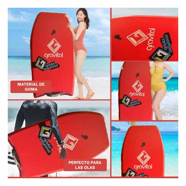 TABLERO BUCEO RYBIU EVA-40 SOFISTICADA ROJO + GIFT STICKERS
