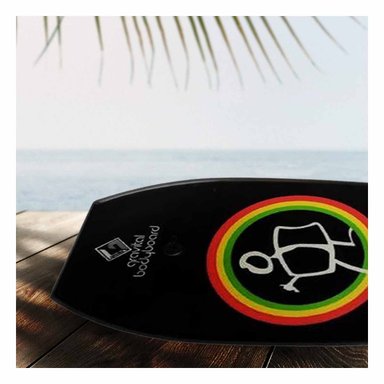 PLANCHA NATACIÓN RYBIU GR-37 NIÑOS NEGRO + LIGAS REGALO