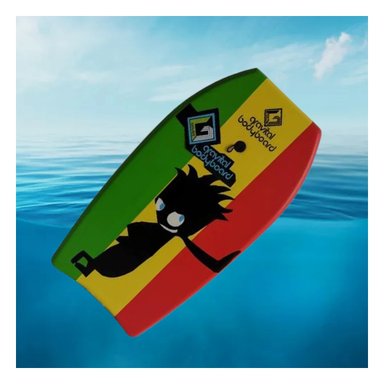 TABLA NATACIÓN RYBIU GR-37 RESISTENTE PLAYA MULTICOLOR + REGALO STICKERS