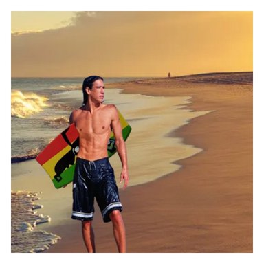 TABLA NATACIÓN RYBIU BODY BOARD ESTILIZADA NIÑOS MULTICOLOR + PAPEL REGALO