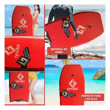 TABLA RYBIU INNOVADORA EL MAR 40 ROJO + PAPEL REGALO - 4