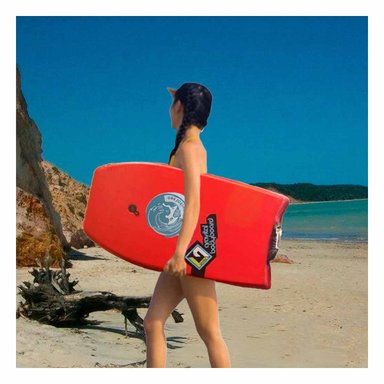 TABLERO NATACIÓN RYBIU 40 ROJO + ENVOLTORIO REGALO