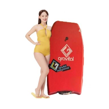 FLOTADOR NATACIÓN RYBIU ROJO + REGALO LIGAS PEINAR