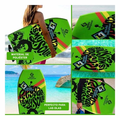 PLANCHA NATACIÓN RYBIU GR-37 BUENA VERDE LIMON + POST-IT ADHESIVOS