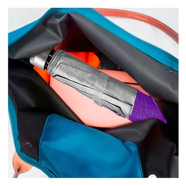 PARAGUAS RYBIU VE30202 CON CIERRE INVERTIDO + REGALO AGENDITA MORADO