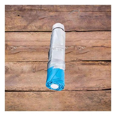 SOMBRILLA RYBIU VE30207 PARASOL BONITO + LIGAS REGALO CELESTE